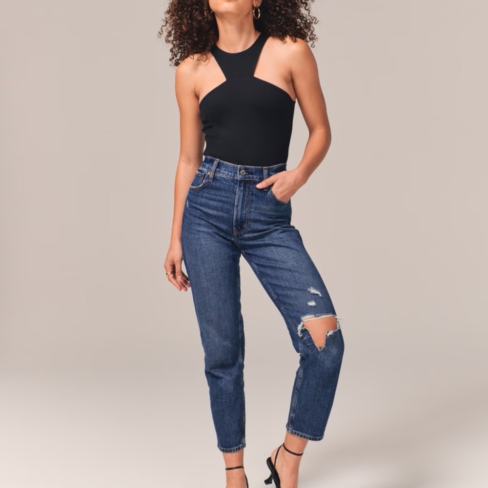 Abercrombie mom jeans NWT